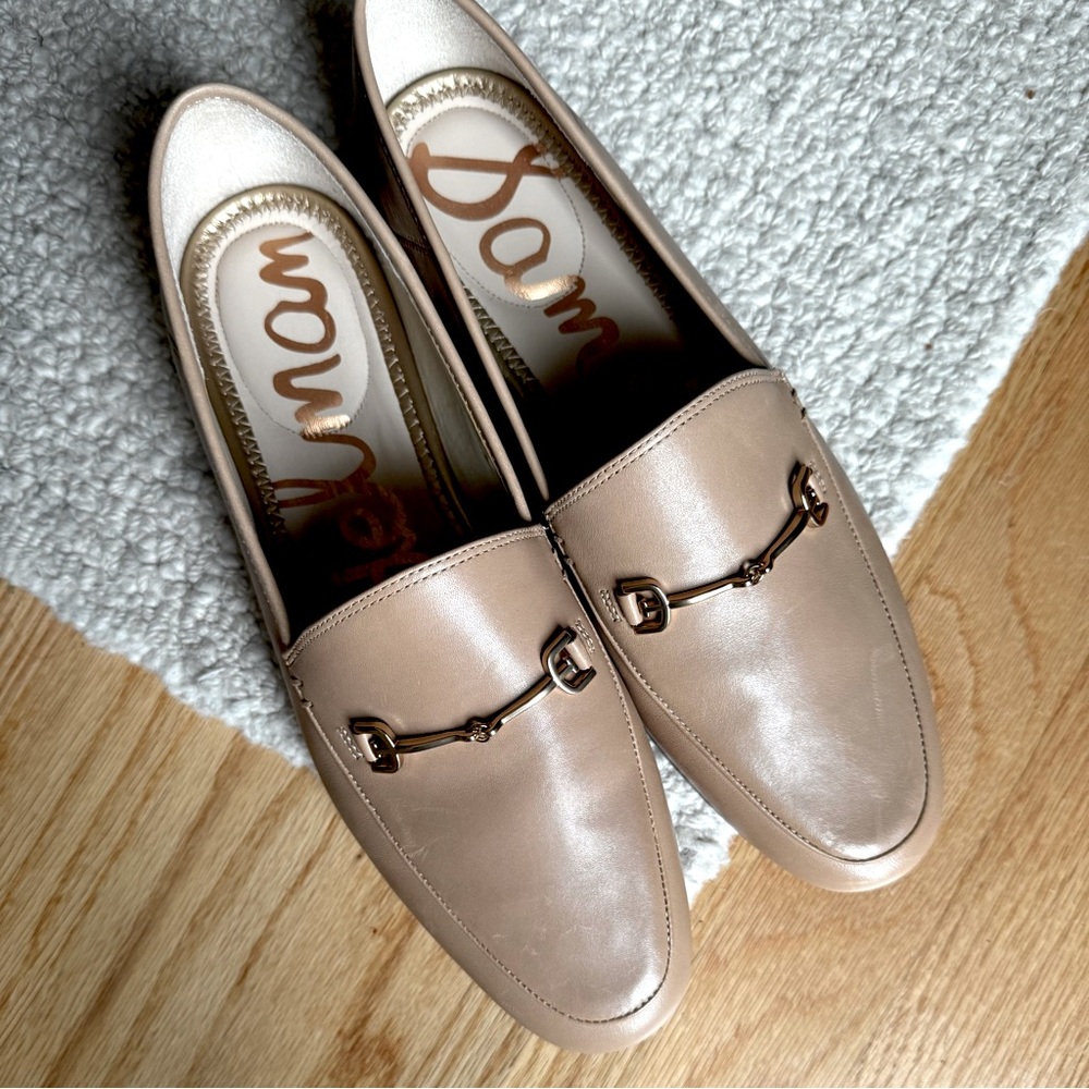 Sam Edelman Loraine loafer in neutral tan size 9